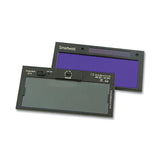 Smartweld Rechargeable Variable Auto-Darkening Filter, Shade 9 to 13, 2.5 in x 4.25 in, Polycarbonate, Blue 138-46411