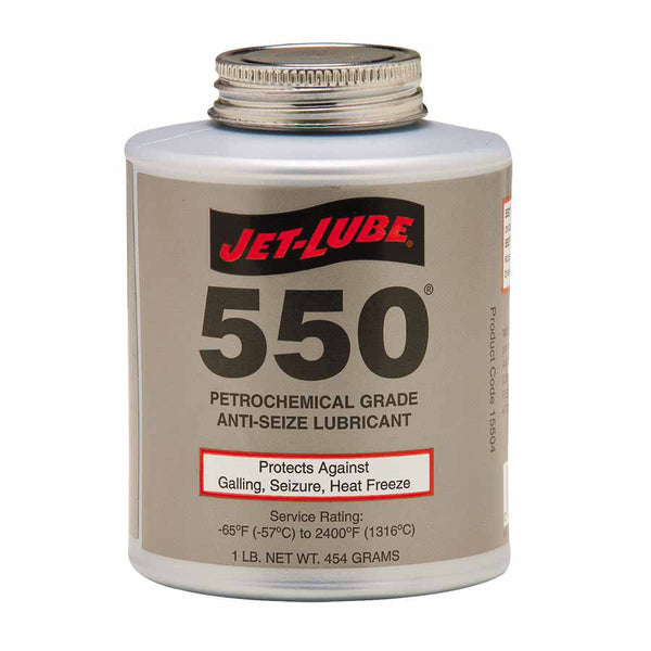 550 Nonmetallic Anti-Seize Compound, 1 lb Brush Top Can 399-15504