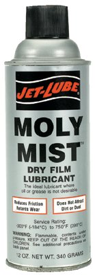 Moly-Mist Dry Film Lubricant, 12 oz Aerosol Can 399-16041
