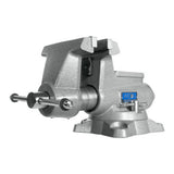 Mechanics Pro Vise, 6-1/2 in Jaw, 4-3/8 in Throat, Swivel Base 825-28812