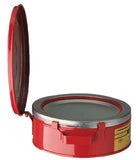 Bench Cans, Hazardous Liquid Cleaning Can, 1 gal, Red 400-10375
