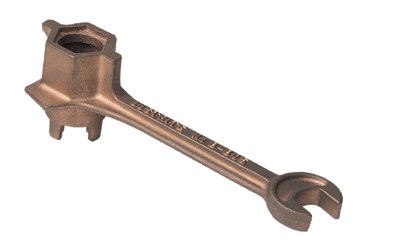 Drum Bung Wrench, 11 in OAL, Used with 3/4 in and 2 in Drum Bung Caps 400-08805