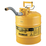 Type II AccuFlow Safety Can, Diesel, 5 gal, Yellow 400-7250230
