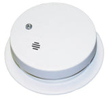 Battery Operated Smoke Alarm, Ionization, 4 in dia 408-0914E