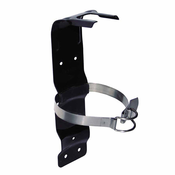 Fire Extinguisher Brackets, Metal, Black, 2-1/2 lb 408-466401