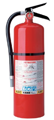 ProLine Multi-Purpose Dry Chemical Fire Extinguisher, 10 lb 408-466204