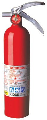 Pro Plus Multi-Purpose Dry Chemical Fire Extinguisher - ABC Type, 2.5 lb (Average) 408-468000