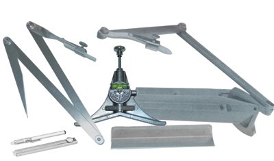Contour Worker Kit, #1 Mrker;Radius Mrker;#7 Centring Head;Level;Soapstone Holdr 430-20664