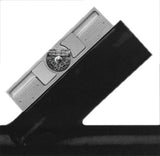Angle Level, 9 in L, 1 Vial, Aluminum 430-14777