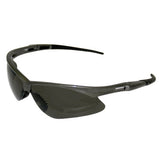V30 Nemesis Polarized Safety Glasses, Smoke, Polycarbonate Lens, Anti-Scratch, Gunmetal Frame/Temples, Nylon 412-28635