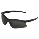 V30 Nemesis Safety Glasses, Smoke, Polycarbonate Lens, Uncoated, Black Frame/Temples, Nylon, Small 412-38476