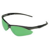V30 Nemesis Safety Glasses, IRUV Shade 3, Polycarbonate Lens, Uncoated, Black Frame/Temples, Nylon 412-25692