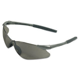 V30 Nemesis VL Safety Glasses, Smoke, Polycarbonate Lens, Uncoated, Gunmetal No Brow Frame, Nylon 412-25704
