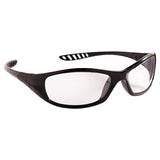 V40 Hellraiser Safety Glasses, Clear Polycarbonate Lens, Anti-Fog, Black, Nylon 412-28615