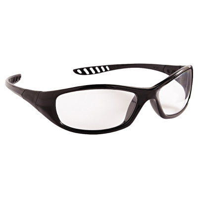 V40 Hellraiser Safety Glasses, Clear Polycarbonate Lens, Anti-Fog, Black, Nylon 412-28615