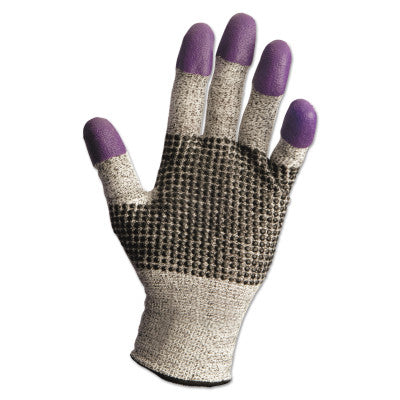 G60 Purple Nitrile Cut Resistant Gloves, Size 9 (L), Purple/Grey/Black 412-97432