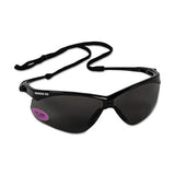 V60 Nemesis Rx Readers Prescription Safety Glasses, Smoke, Polycarbonate Scratch-Resistant Lens, Black Frame/Temples, +1.5 412-22516