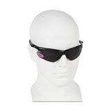 V60 Nemesis Rx Readers Prescription Safety Glasses, Smoke, Polycarbonate Scratch-Resistant Lens, Black Frame/Temples, +2.5 412-22519