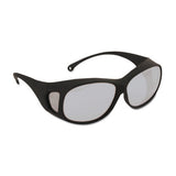 V50 OTG Safety Glasses, Clear Polycarbonate Lens, Anti-Fog, Black, Nylon 412-20746
