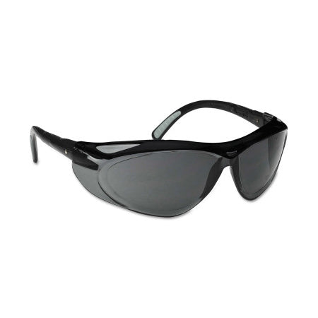 V20 EnVision* Safety Eyewear, Smoke Lens, Anti-Scratch, Black Frame 412-14479