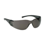V10 Element Safety Glasses, Smoke Lens, Polycarbonate, Uncoated, Black Frame 412-25631