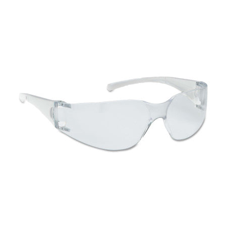 V10 Element Safety Glasses, Clear Lens, Polycarbonate, Uncoated, Clear Frame 412-25627