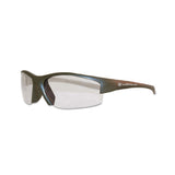 Equalizer Safety Glasses, Clear Polycarbonate Lens, Uncoated, Gunmetal, Nylon 412-21294