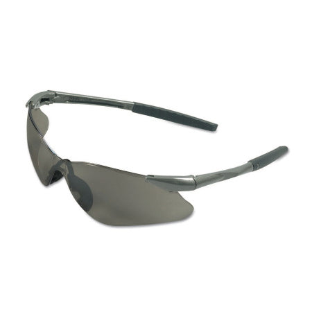 V30 Nemesis VL Safety Glasses, Clear, Polycarbonate Lens, Uncoated, Gunmetal No Brow Frame, Nylon 412-20470