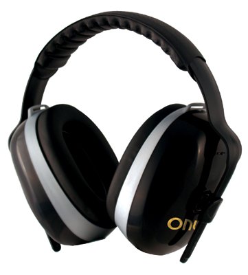 H70 ONYX Earmuffs, 26 dB NRR, Black, Headband 138-20772