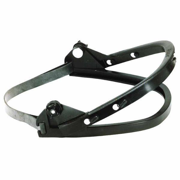 337 Capshield Faceshield Adapter, Plastic, Black, 15 in L x 8-3/4 in H 138-14946