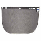 F60 Wire Faceshield, Uncoated, Black, Bound, 15.5 in L x 9 in H 138-29081