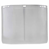F20 Polycarbonate Faceshield, 3460, Uncoated, Clear, Unbound, 15.5 in L x 8 in H 138-29087