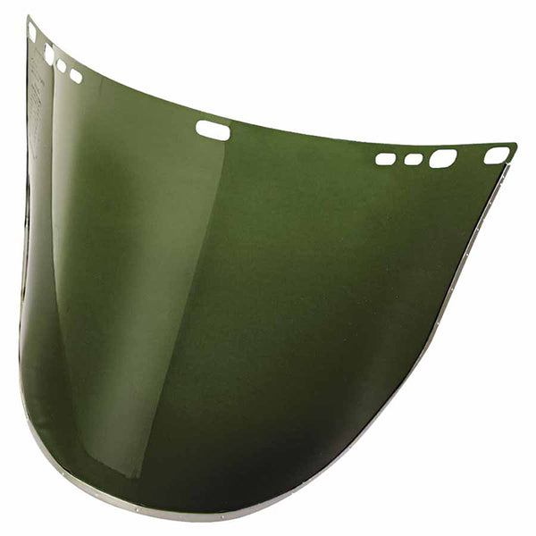F30 Acetate Face Shield, 34-42 Acetate, Green-Dark, 15-1/2 in x 9 in 138-29090