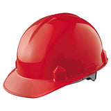 SC-6 Hard Hat, 4-point Ratchet, Front Brim, Red 138-14841