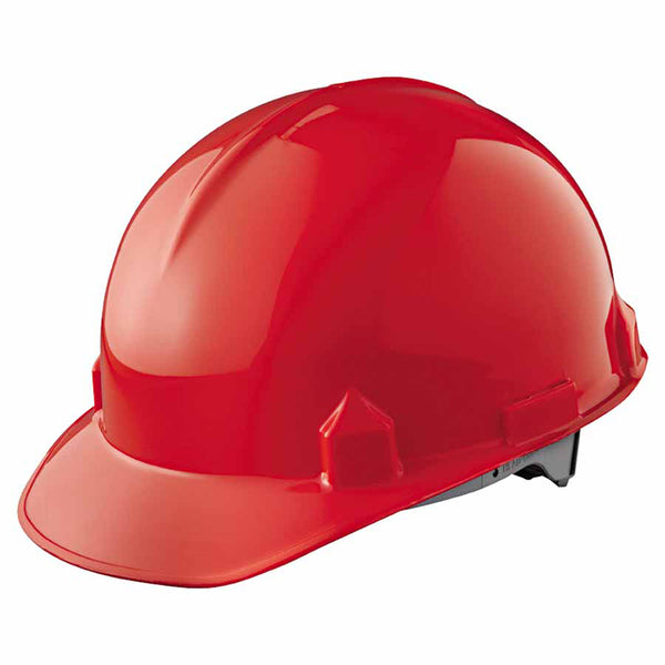 SC-6 Hard Hat, 4-point Ratchet, Front Brim, Red 138-14841