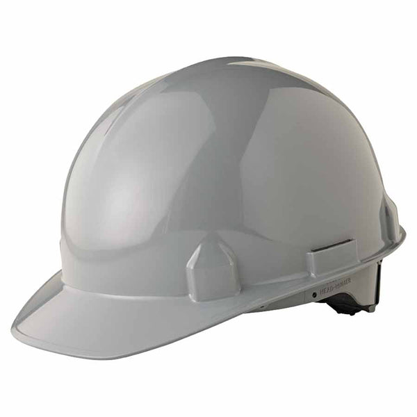 SC-6 Hard Hat, 4-point Ratchet, Front Brim, Grey 138-14842