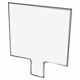 W60 NEXGEN Digital Auto-Darkening Filter, Inner Cover Plate, 5-1/4 in x 4-1/2 in, Clear 138-30590