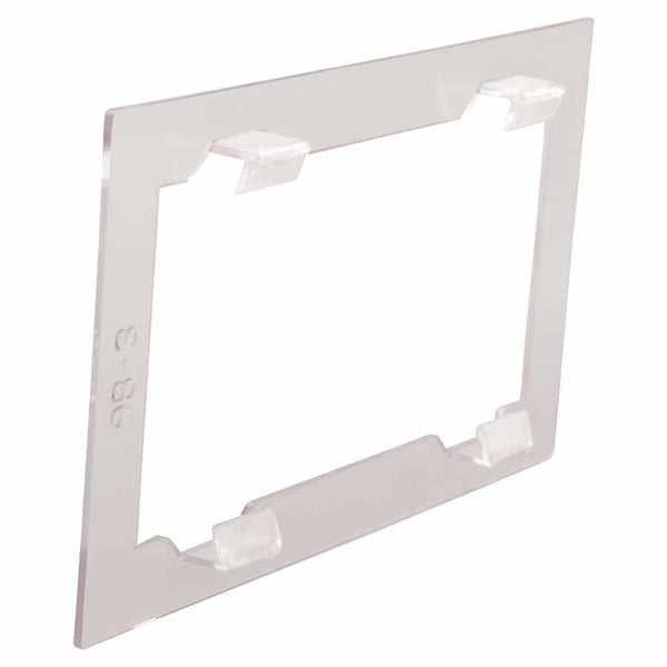 Welding Helmet Large Window Mag Lens Holder, 4-1/2 in x 5-1/2 in, Polycarbonate 138-15974