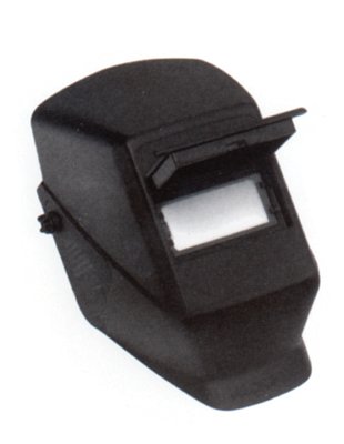 WH10 HSL 2 Passive Welding Helmet, SH10, Black, Fixed Front, 2 in x 4-1/4 in, 360 Cap Adapter 138-14972
