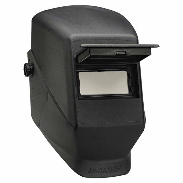 WH10 HSL 2 Passive Welding Helmet, SH10, Black, Fixed Front, 2 in x 4-1/4 in 138-15132