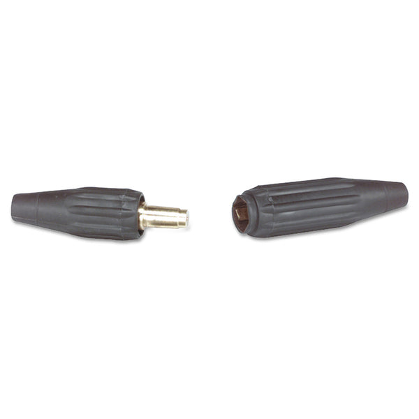 Quick-Trik Cable Connector, Single Dome-Nose Connection, 1/0 to 2/0 AWG Cap, Male/Female 138-14733