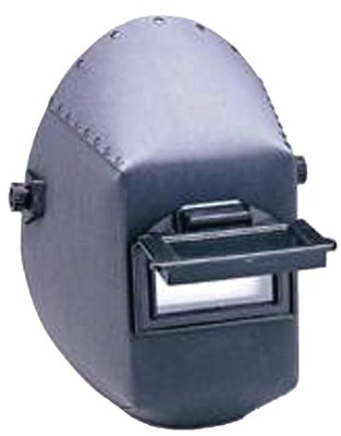 WH20 430P Fiber Shell Welding Helmet, SH10, Black, 430P, 2 in W, 4-1/4 in L 138-14528