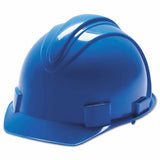 CHARGER Hard Hats, 4 Point Ratchet, Blue 138-20393
