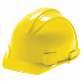 CHARGER Hard Hats, 4 Point Ratchet, Yellow 138-20401