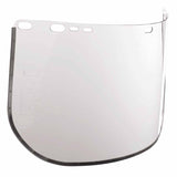 F20 Polycarbonate Faceshield, 8145, Uncoated, Clear, Bound, 15.5 in L x 8 in H 138-29096