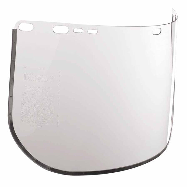 F20 Polycarbonate Faceshield, 8145, Uncoated, Clear, Bound, 15.5 in L x 8 in H 138-29096