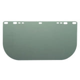 F10 PETG Economy Face Shields, Medium Green, 15 1/2 in x 8 in x 0.04 in 138-29101
