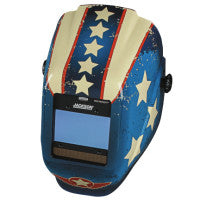 Insight Digital Variable ADF Welding Helmet, SH9 to SH13, Stars & Scars, 3.93 in x 2.36 in 138-46101