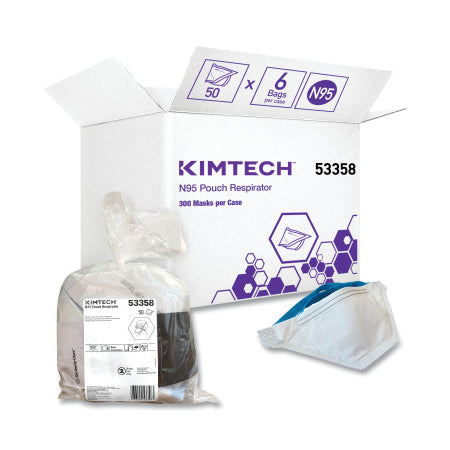 N95 Pouch Respirator, Disposable, Non-Oil Aerosolized Particulate Matter 412-53358