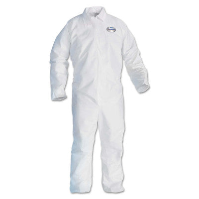KleenGuard A20 Breathable Particle Protection Coverall, White, Large, ZF 412-49003